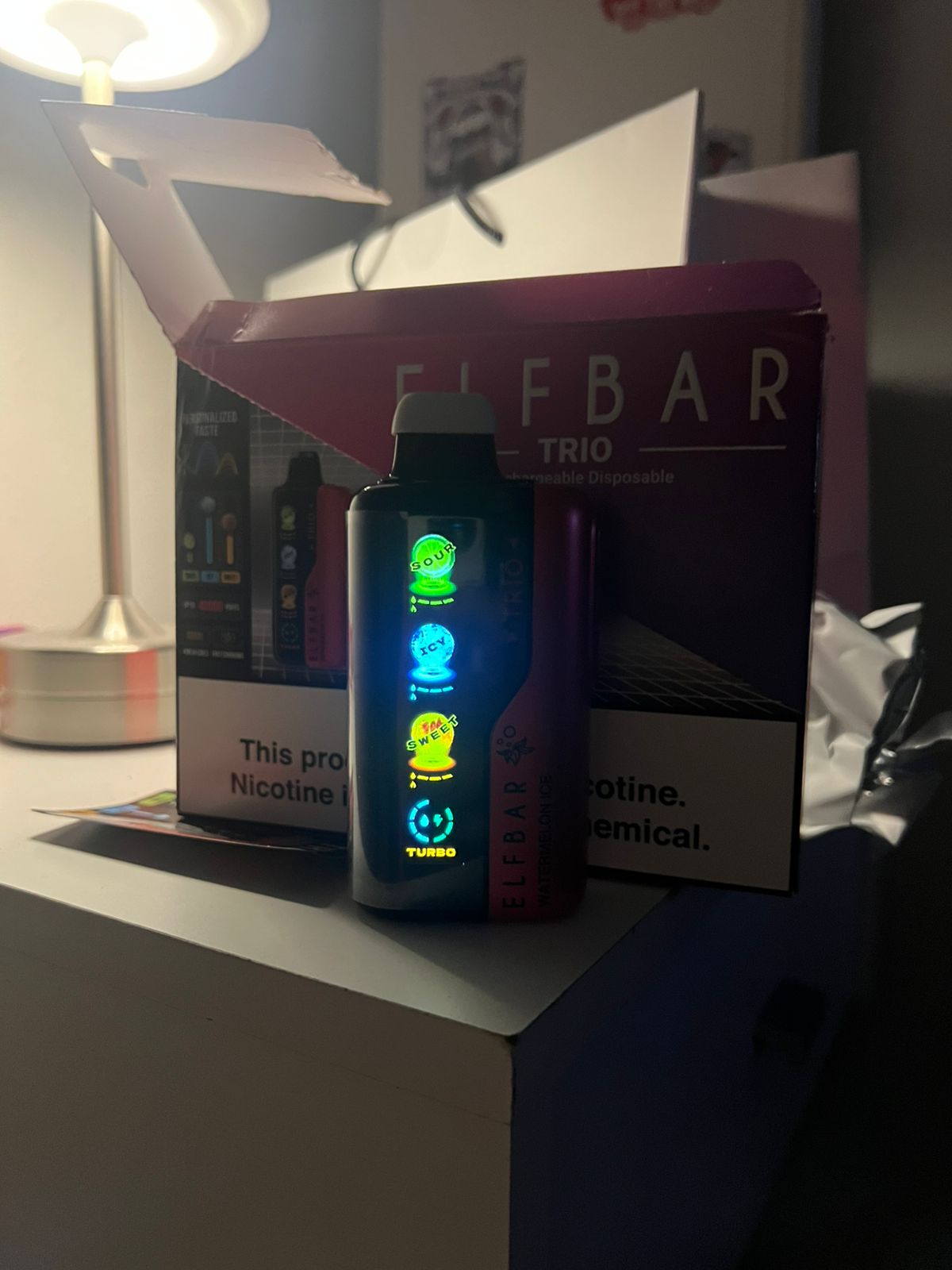 Elfbar Trio Raspberry Watermelon 40.000 Puff